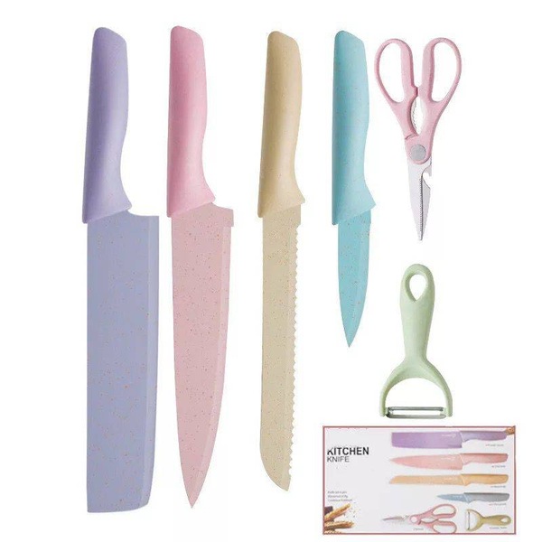 UN Set De Cuchillos 06 Pzas